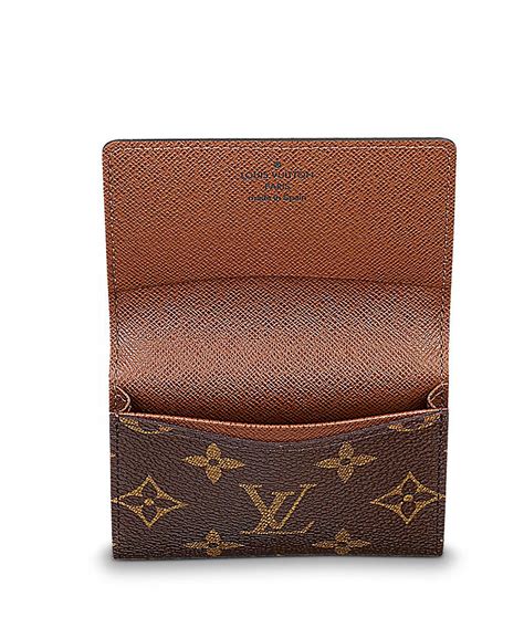 men's business card holder louis vuitton|louis vuitton side up card holder.